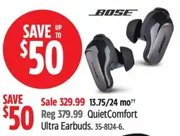 Canadian Tire QuietComfort Ultra Earbuds offer