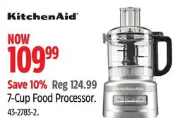 Canadian Tire KitchenAid 7-Cup Food Processor offer