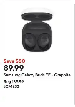 Staples Samsung Galaxy Buds FE - Graphite offer