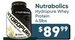 Healthy Planet Nutrabolics Hydropure Whey Protein offer