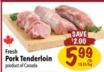 Farm Boy Fresh Pork Tenderloin offer