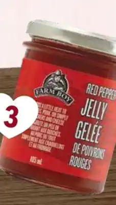 Farm Boy Farm Boy Red Pepper Jelly offer