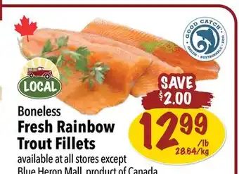 Farm Boy Boneless Fresh Rainbow Trout Fillets offer