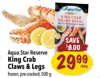 Farm Boy Aqua Star Reserve King Crab Claws & Legs offer