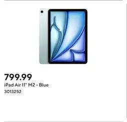 Staples iPad Air 11 M2 - Blue offer