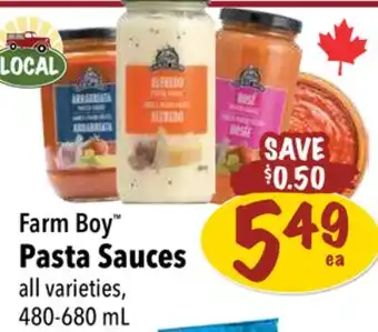 Farm Boy Farm Boy Pasta Sauces offer