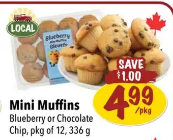 Farm Boy Mini Muffins offer