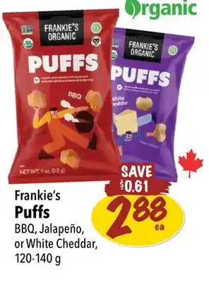 Farm Boy Frankie's Puffs offer