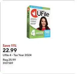 Staples Ufile 4 - Tax Year 2024 offer