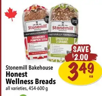 Farm Boy Stonemill Bakehouse Honest Wellness Breads offer