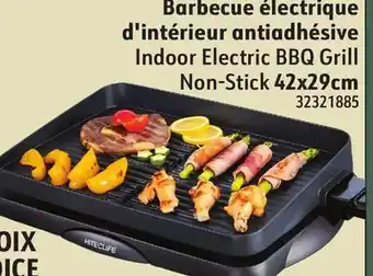 Hart Indoor Electric BBQ Grill Non-Stick 42x29cm offer