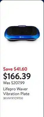 Walmart Lifepro Waver Vibration Plate offer