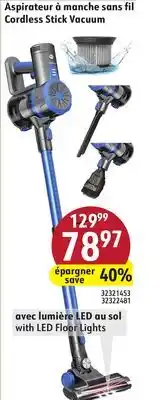 Hart Cordless Stick Vacuum offer