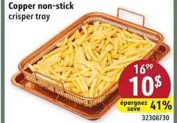 Hart Copper non-stick crisper tray offer