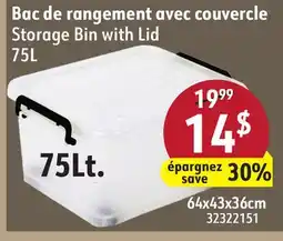 Hart Storage Bin with Lid offer