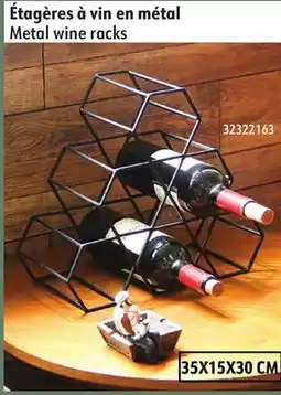 Hart Metal wine racks offer