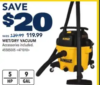 RONA WET/DRT VACUUM offer