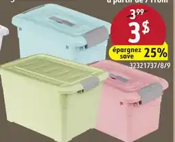 Hart Storage Bin with Lid and Latching Buckles offer