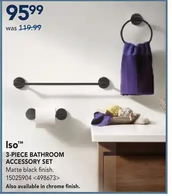 RONA 3- Piece Bathroom Accessory Set offer