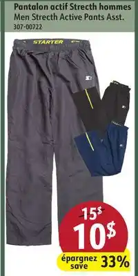 Hart Men Strecth Active Pants Asst offer