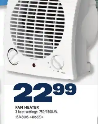 RONA FAN HEATER offer