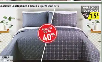 Hart 3piece Quilt Sets offer