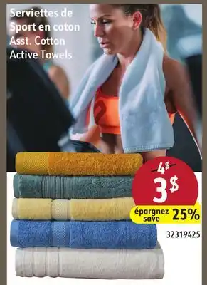 Sushi Shop Asst. Cotton Active Towels offer