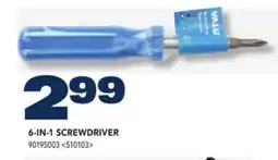 RONA 6-IN-1 SCREWDRIVER offer