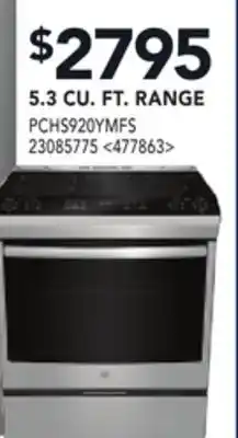 RONA 5.3 CU. FT. Range offer