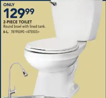 RONA 2-PIECE TOILET offer