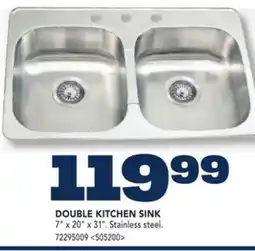 RONA VALU+ DOUBLE KITCHEN SINK offer