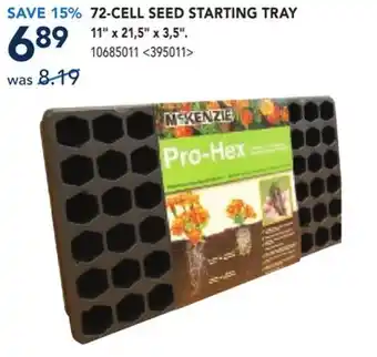 RONA 72-CELL SEED STARTING TRAY offer