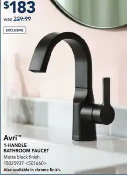 RONA Avri 1-HANDLE BATHROOM FAUCET offer