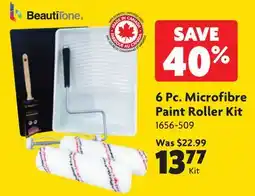 Home Hardware 6 Pc. Microfibre Paint Roller Kit offer