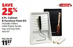 Home Hardware 6 Pc. Cabinet & Furniture Paint Kit offer