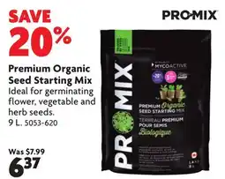 Home Hardware Premium Organic Seed Starting Mix offer