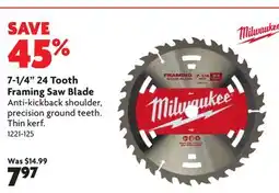 Home Hardware 7-1/4 24 Tooth Framing Saw Blade offer