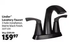 Home Hardware Lindor Lavatory Faucet offer