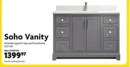 Home Hardware Soho Vanity offer