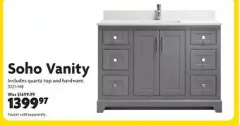 Home Hardware Soho Vanity offer