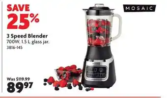 Home Hardware 3 Speed Blender offer