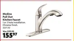 Home Hardware Medina Pull Out Kitchen Faucet offer