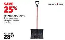 Home Hardware 18 Poly Snow Shovel offer