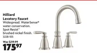 Home Hardware Hilliard Lavatory Faucet offer