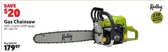 Home Hardware RADLEY Gas Chainsaw offer