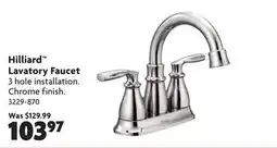 Home Hardware Hilliard Lavatory Faucet offer