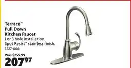 Home Hardware Terrace Pull Down Kitchen Faucet offer