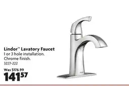 Home Hardware Lindor Lavatory Faucet offer