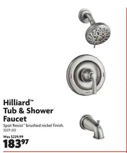 Home Hardware Hilliard Tub & Shower Faucet offer