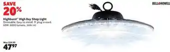 Home Hardware Highburst High Bay Shop Light offer